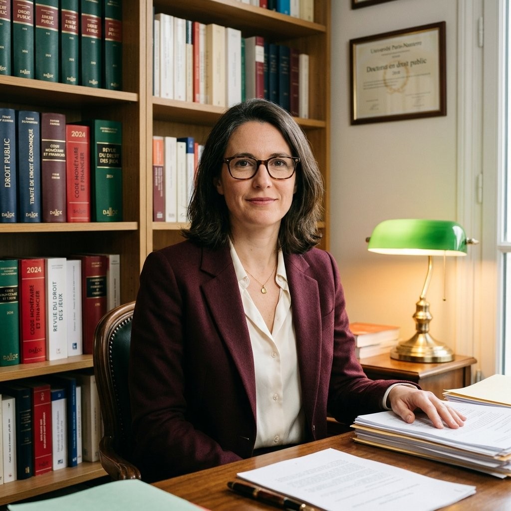 Portrait de Dr Élodie Charpentier, docteure en droit public